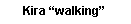 Text Box: Kira �walking�